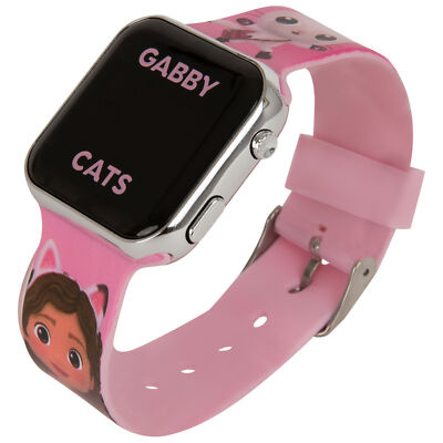 ACCUTIME Klokke LED Gabbys Dollhouse i gruppen SPORT, FRITID & HOBBY / Smartwatch og Aktivitetsmålere / Smartwatch for barn hos TP E-commerce Nordic AB (D23275)