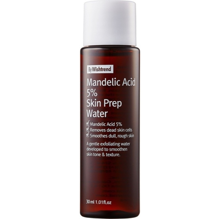 By Wishtrend Mandelic Acid 5% Skin Prep Water 30ml i gruppen HELSE OG SKJØNNHET / Hudpleie / Ansikt / Ansiktsvann & Facemist hos TP E-commerce Nordic AB (D23319)