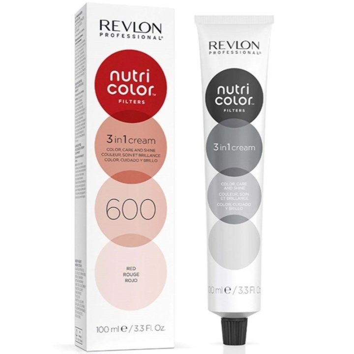Revlon Nutri Color 600 Red 100ml i gruppen HELSE OG SKJØNNHET / Hår & styling / Hårpleie / Hårfarge hos TP E-commerce Nordic AB (D23323)