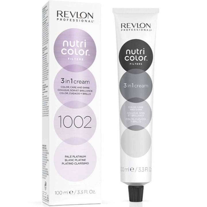 Revlon Nutri Color 1002 Pale Platinum 100ml i gruppen HELSE OG SKJØNNHET / Hår & styling / Hårpleie / Hårfarge hos TP E-commerce Nordic AB (D23324)