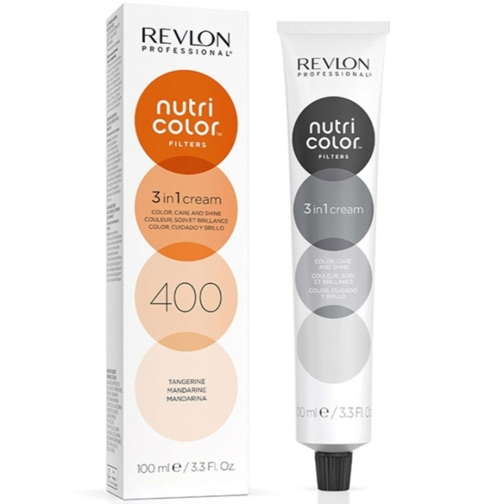 Revlon Nutri Color 400 Tangerine 100ml i gruppen HELSE OG SKJØNNHET / Hår & styling / Hårpleie / Hårfarge hos TP E-commerce Nordic AB (D23327)