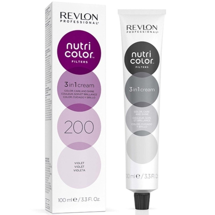 Revlon Nutri Color 200 Violet 100ml i gruppen HELSE OG SKJØNNHET / Hår & styling / Hårpleie / Hårfarge hos TP E-commerce Nordic AB (D23329)