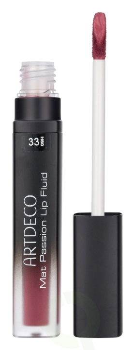 Artdeco Mat Passion Lip Fluid 3 ml #33 Smooth Plum i gruppen HELSE OG SKJØNNHET / Makeup / Lepper / Lipgloss / Plumper hos TP E-commerce Nordic AB (D23356)