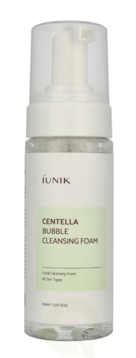 IUNIK Centella Bubble Cleansing Foam 150 ml All Skin Types i gruppen HELSE OG SKJØNNHET / Hudpleie / Ansikt / Rengjøring hos TP E-commerce Nordic AB (D23394)