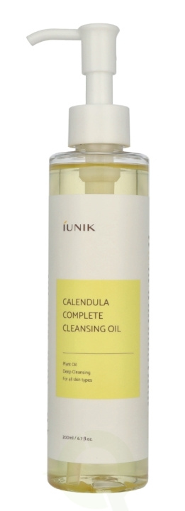 IUNIK Calendula Complete Cleansing Oil 200 ml All Skin Types i gruppen HELSE OG SKJØNNHET / Hudpleie / Ansikt / Rengjøring hos TP E-commerce Nordic AB (D23395)