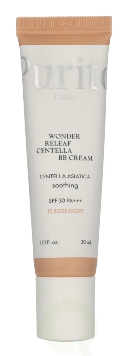 Purito Seoul Wonder Releaf Centella BB Cream SPF30 PA+++ 30 ml #15 Rose Ivory i gruppen HELSE OG SKJØNNHET / Hudpleie / Ansikt / Dagkrem hos TP E-commerce Nordic AB (D23417)