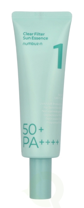 Numbuzin No.1 Clear Filter Sun Essence SPF 50+ 50 ml i gruppen HELSE OG SKJØNNHET / Hudpleie / Soling / Solkrem hos TP E-commerce Nordic AB (D23463)