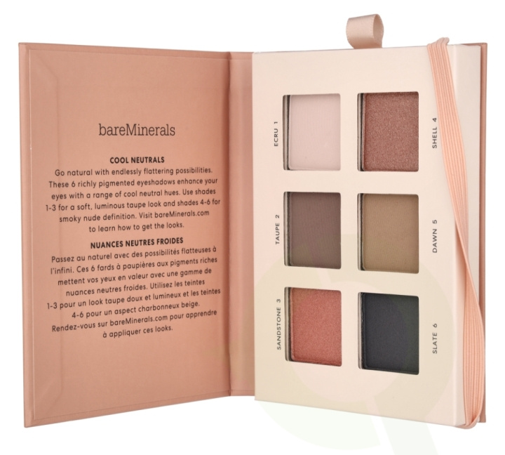 BareMinerals Mineralist Eye Shadow Palette 7.8 g Ultranatural i gruppen HELSE OG SKJØNNHET / Makeup / Øyne og øyebryn / Øyeskygger hos TP E-commerce Nordic AB (D23484)