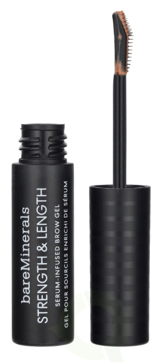 BareMinerals Strength & Length Serum-Infused Brow Gel 5 ml Chesnut i gruppen HELSE OG SKJØNNHET / Makeup / Øyne og øyebryn / Øyenbrynsgel hos TP E-commerce Nordic AB (D23489)