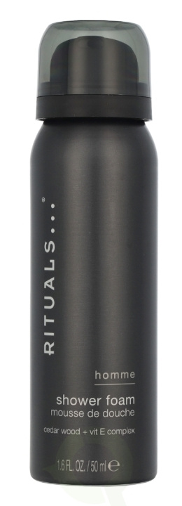 Rituals Homme Shower Foam 50 ml i gruppen HELSE OG SKJØNNHET / Hudpleie / Kroppspleie / Bad- og dusjkrem hos TP E-commerce Nordic AB (D23505)