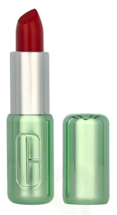Clinique Pop Longwear Shine Lipstick 3.9 g #08 Cherry Pop i gruppen HELSE OG SKJØNNHET / Makeup / Lepper / Leppestift hos TP E-commerce Nordic AB (D23528)