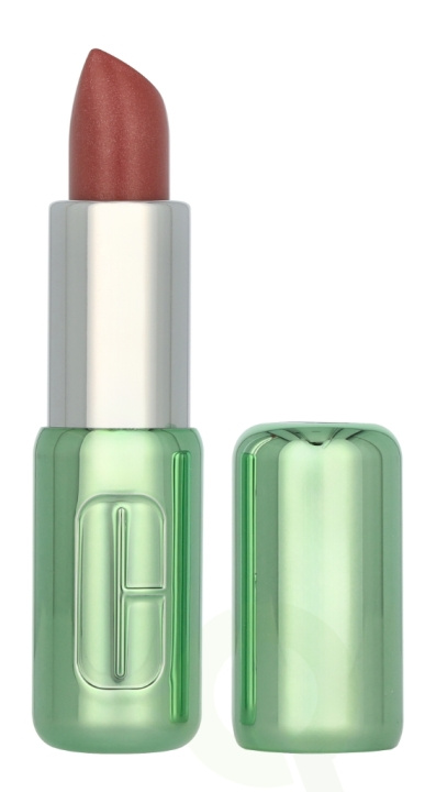 Clinique Pop Longwear Shine Lipstick 3.9 g #01 Nude Pop i gruppen HELSE OG SKJØNNHET / Makeup / Lepper / Leppestift hos TP E-commerce Nordic AB (D23531)