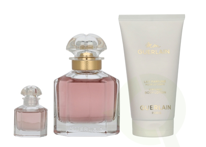 Guerlain Mon Guerlain Giftset 130 ml Edp 50 ml/Body Lotion 75 ml/Edp 5 ml i gruppen HELSE OG SKJØNNHET / Gavesett / Gavesett for henne hos TP E-commerce Nordic AB (D23566)