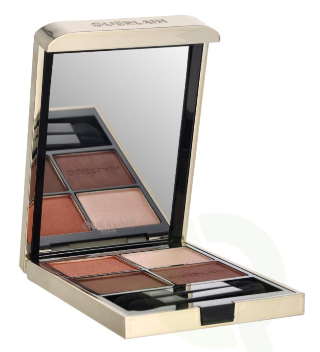 Guerlain Ombres G 4 Colors Eyeshadow Palette 8.8 g #910 Undressed Brown i gruppen HELSE OG SKJØNNHET / Makeup / Øyne og øyebryn / Øyeskygger hos TP E-commerce Nordic AB (D23586)