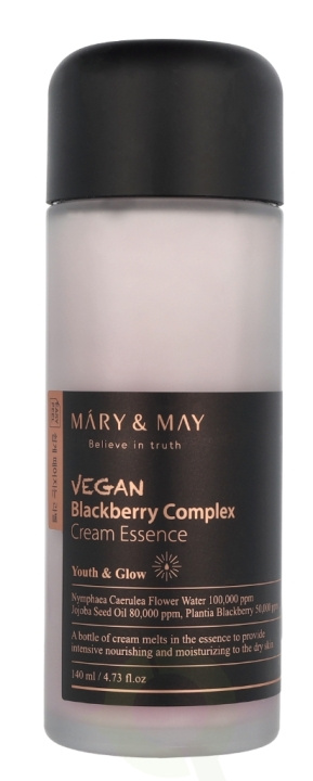 Mary & May Vegan Blackberry Complex Cream Essence 140 ml i gruppen HELSE OG SKJØNNHET / Hudpleie / Kroppspleie / Body lotion hos TP E-commerce Nordic AB (D23587)