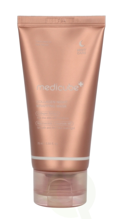 Medicube Collagen Night Wrapping Mask 75 ml i gruppen HELSE OG SKJØNNHET / Hudpleie / Ansikt / Dagkrem hos TP E-commerce Nordic AB (D23588)