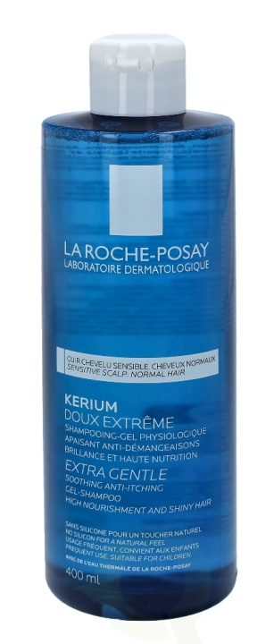 La Roche LRP Kerium Extra Gentle Shampoo 400 ml i gruppen HELSE OG SKJØNNHET / Hår & styling / Hårpleie / Sjampo hos TP E-commerce Nordic AB (D23597)