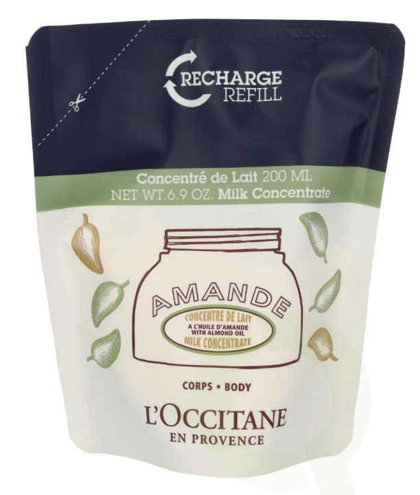 L\'Occitane Amande Milk Concentrate Refill 200 ml i gruppen HELSE OG SKJØNNHET / Hår & styling / Hårpleie hos TP E-commerce Nordic AB (D23609)