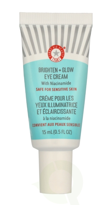 First Aid Beauty (FAB) FAB Brighten + Glow Eye Cream With Niacinamide 15 ml i gruppen HELSE OG SKJØNNHET / Hudpleie / Ansikt / Øyne hos TP E-commerce Nordic AB (D23649)
