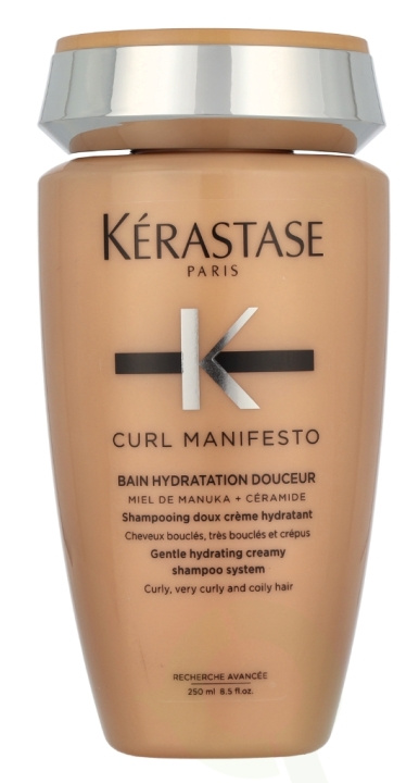 Kerastase Curl Manifesto Gentle Hydrating Creamy-Shampoo 250 ml i gruppen HELSE OG SKJØNNHET / Hår & styling / Hårpleie / Sjampo hos TP E-commerce Nordic AB (D23681)