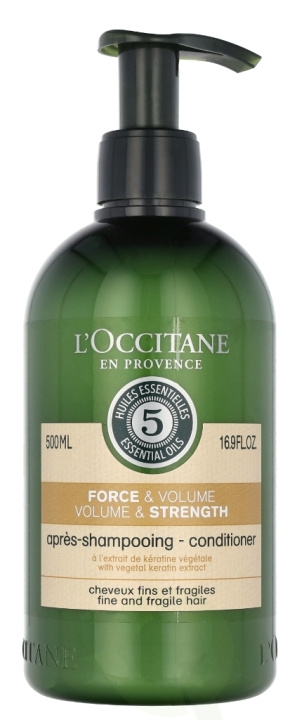 L\'Occitane Volume & Strength Conditioner 500 ml i gruppen HELSE OG SKJØNNHET / Hår & styling / Hårpleie / Balsam hos TP E-commerce Nordic AB (D23697)