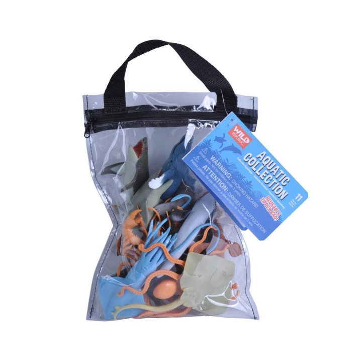Wild Republic Zipper Polybags Aquatic i gruppen LEKER, BARN OG BABY / Leker / Figurer, miniatyrer og tilbehør hos TP E-commerce Nordic AB (D23733)