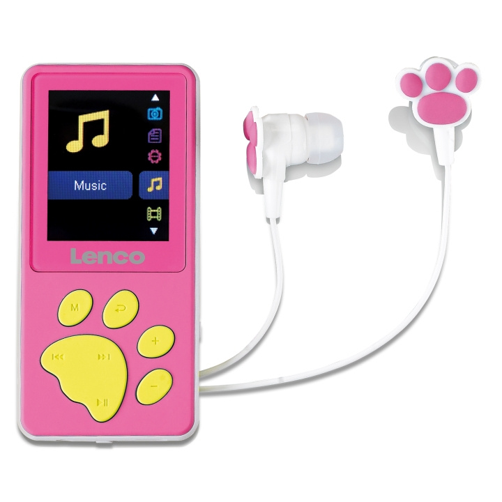 Lenco 8 GB MP3 MP4-spiller med 1,8