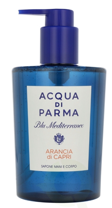 Acqua Di Parma Blu Mediterraneo Arancia Di Capri Hand And Body Wash 300 ml i gruppen HELSE OG SKJØNNHET / Hudpleie / Kroppspleie / Bad- og dusjkrem hos TP E-commerce Nordic AB (D23820)
