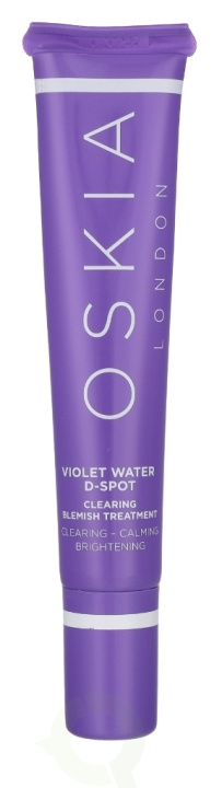 OSKIA Violet Water D-Spot Clearing Blemish Treatment 20 ml i gruppen HELSE OG SKJØNNHET / Hudpleie / Ansikt / Dagkrem hos TP E-commerce Nordic AB (D23848)