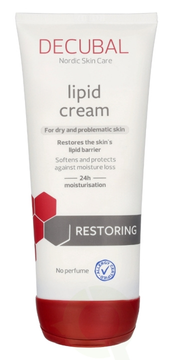 Decubal Lipid Cream 200 ml For Dry And Problematic Skin i gruppen HELSE OG SKJØNNHET / Hudpleie / Ansikt / Dagkrem hos TP E-commerce Nordic AB (D23870)