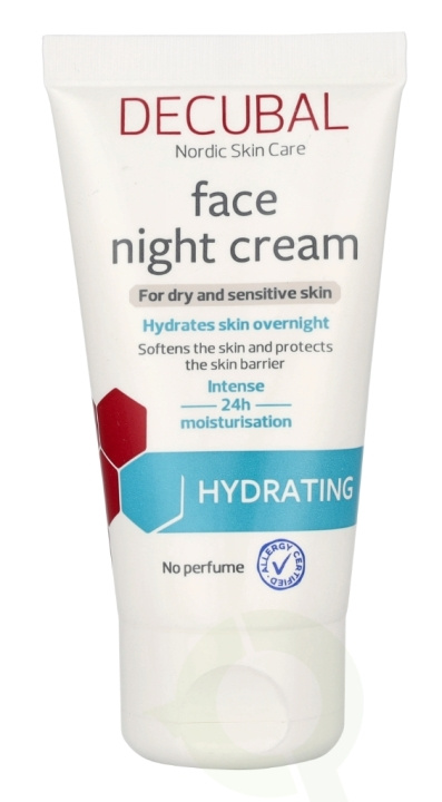 Decubal Hydrating Face Night Cream 50 ml i gruppen HELSE OG SKJØNNHET / Hudpleie / Ansikt / Nattkrem hos TP E-commerce Nordic AB (D23880)