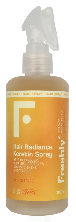 Freshly Cosmetics Hair Radiance Keratin Spray 200 ml i gruppen HELSE OG SKJØNNHET / Hår & styling / Hårpleie / Balsamspray/Leave-in hos TP E-commerce Nordic AB (D23881)