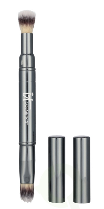 IT Cosmetics Heavenly Luxe Dual Airbrush Concealer Brush 1 piece #2 i gruppen HELSE OG SKJØNNHET / Makeup / Verktøy og sminkesett / Børster og pensler hos TP E-commerce Nordic AB (D23889)