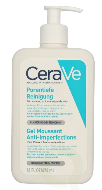 Cerave Blemish Control Cleanser 473 ml i gruppen HELSE OG SKJØNNHET / Hudpleie / Ansikt / Rengjøring hos TP E-commerce Nordic AB (D23895)