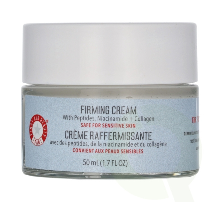 First Aid Beauty (FAB) FAB Firming Cream with Peptides, Niacinamide + Collagen 50 ml i gruppen HELSE OG SKJØNNHET / Hudpleie / Ansikt / Dagkrem hos TP E-commerce Nordic AB (D23987)