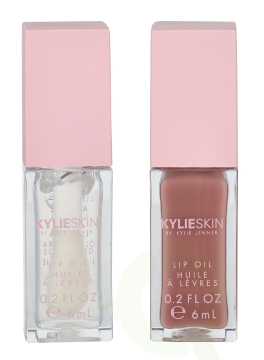 Kylie Cosmetics Lip Oil Set 12 ml Lip Oil 2x6ml i gruppen HELSE OG SKJØNNHET / Makeup / Lepper / Leppepenn hos TP E-commerce Nordic AB (D24080)