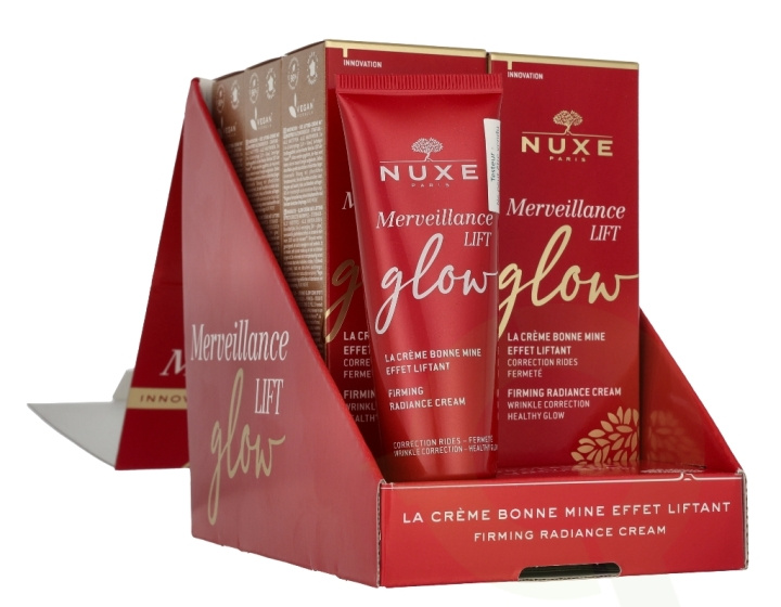 Nuxe Merveillance Lift Glow Firming Radiance Cream Set 300 ml 6x50ml i gruppen HELSE OG SKJØNNHET / Hudpleie / Ansikt / Dagkrem hos TP E-commerce Nordic AB (D24163)