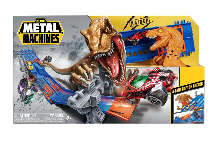 Metal Machines Lekesett - 4-baners Raptor Attack-sett (6740) i gruppen LEKER, BARN OG BABY / Leker / Lekesett hos TP E-commerce Nordic AB (D24173)