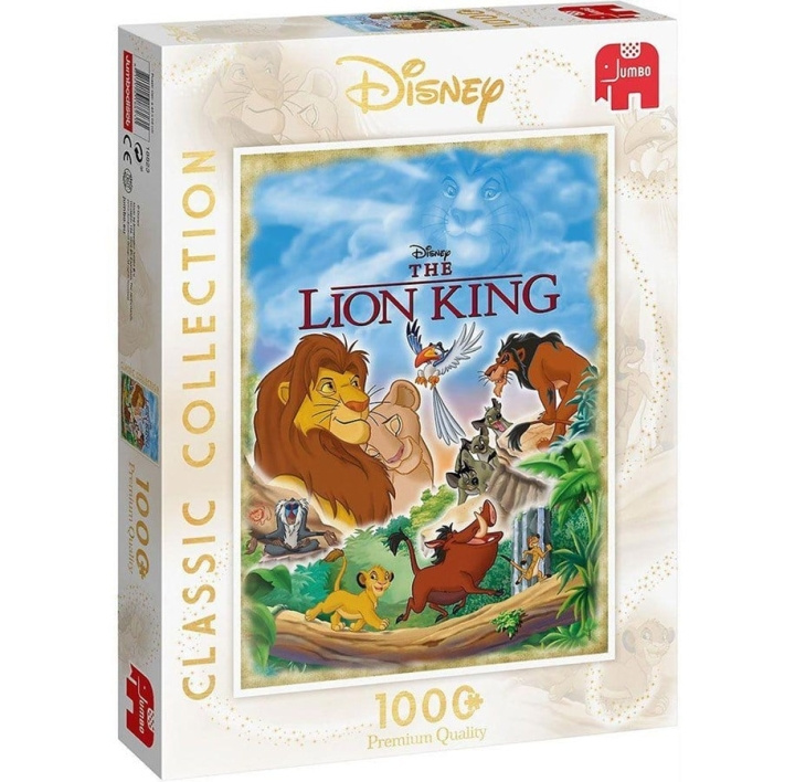 Disney Puslespill Jumbo - Disney Løvenes konge (1000 brikker) (JUM8823) i gruppen LEKER, BARN OG BABY / Leker / Barnas puslespill hos TP E-commerce Nordic AB (D24199)