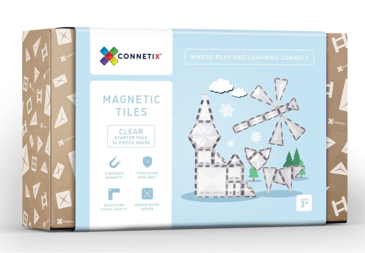 Connetix Klar startpakke med 34 brikker - (CT-C-00034-ST) i gruppen LEKER, BARN OG BABY / Leker / Lekesett hos TP E-commerce Nordic AB (D24201)