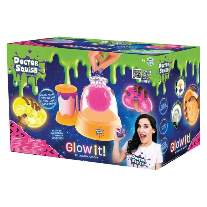 Doctor Squish Squishy Maker Station Neon Edition (107402) i gruppen LEKER, BARN OG BABY / Leker / Lekesett hos TP E-commerce Nordic AB (D24241)