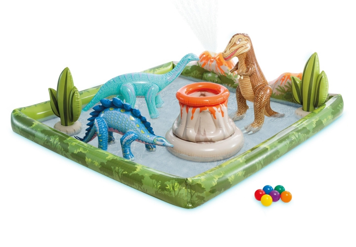INTEX Jurassic Adventure Play Center - (56132) i gruppen LEKER, BARN OG BABY / Uteleker / Badeleker hos TP E-commerce Nordic AB (D24254)