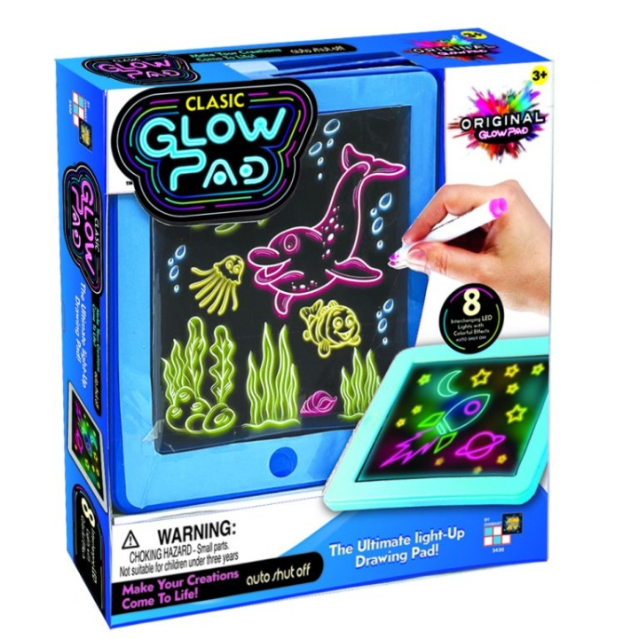 Big Glow Glow Pad - (107000) i gruppen LEKER, BARN OG BABY / Leker / Tegne & regne hos TP E-commerce Nordic AB (D24279)