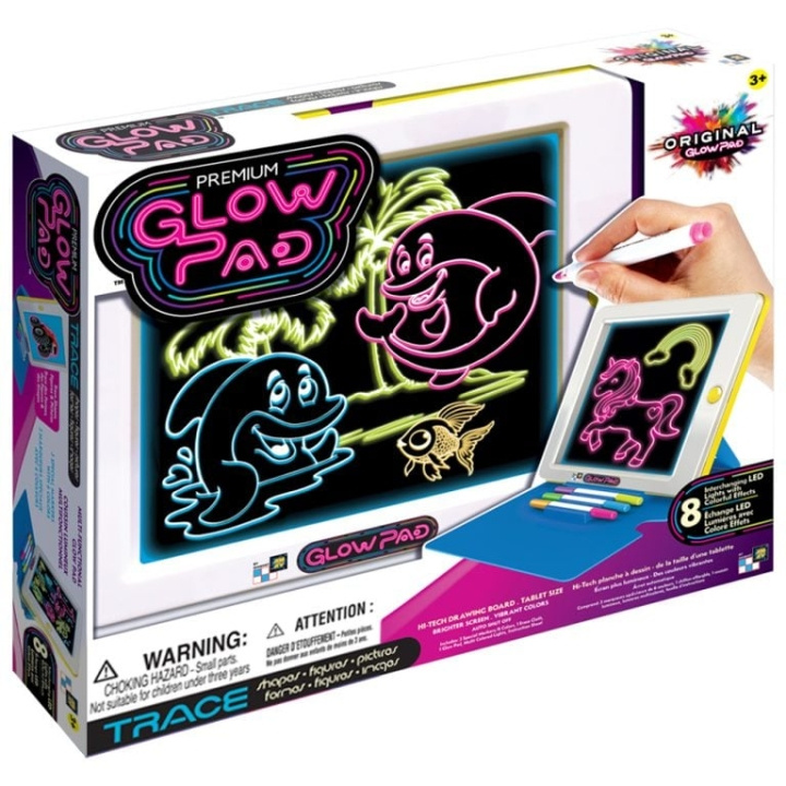 Big Glow Premium Glow Pad - (107001) i gruppen LEKER, BARN OG BABY / Leker / Tegne & regne hos TP E-commerce Nordic AB (D24280)