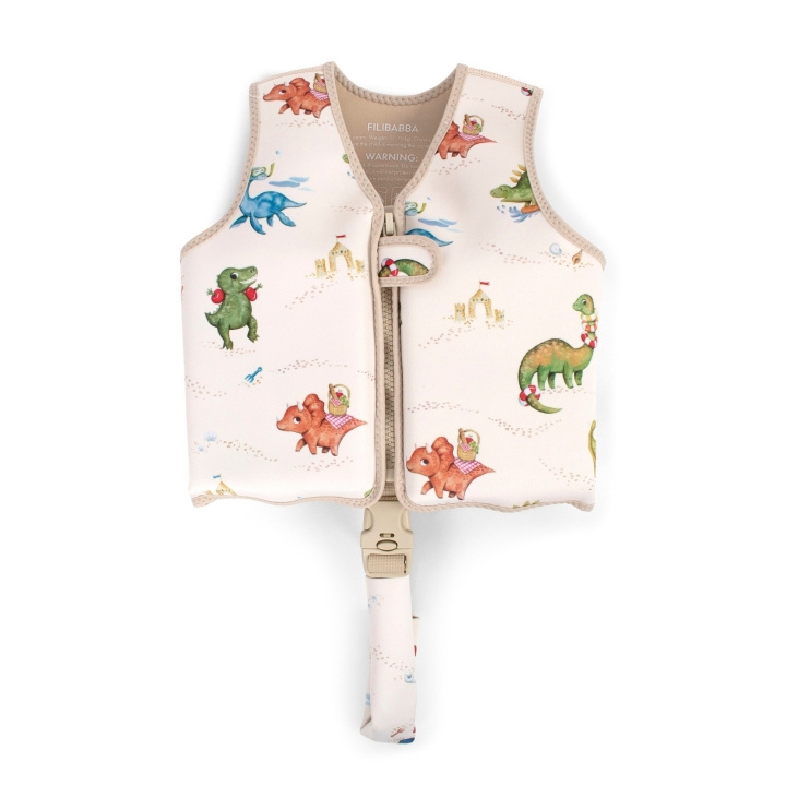 Filibabba Svømmevest 3-4 år - Dino Beach (FI-03571) i gruppen LEKER, BARN OG BABY / Babyprodukter / Bad hos TP E-commerce Nordic AB (D24289)