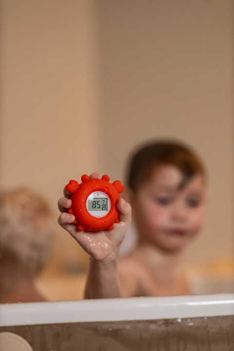 Filibabba Badetermometer - Krabbe (FI-03579) i gruppen LEKER, BARN OG BABY / Babyprodukter / Bad hos TP E-commerce Nordic AB (D24302)