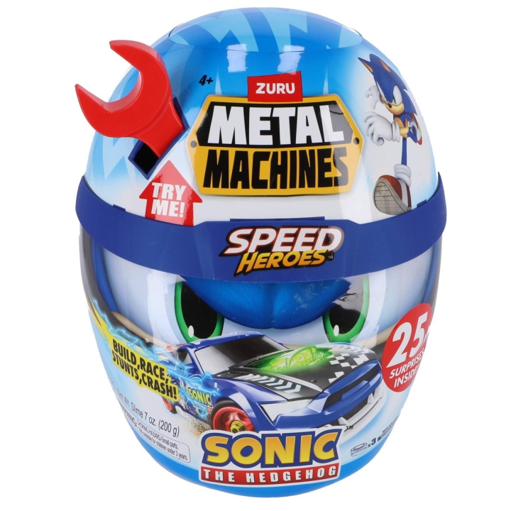 Metal Machines Sonic The Hedgehog - Speed Heroes - (67128) i gruppen LEKER, BARN OG BABY / Leker / Lekesett hos TP E-commerce Nordic AB (D24317)