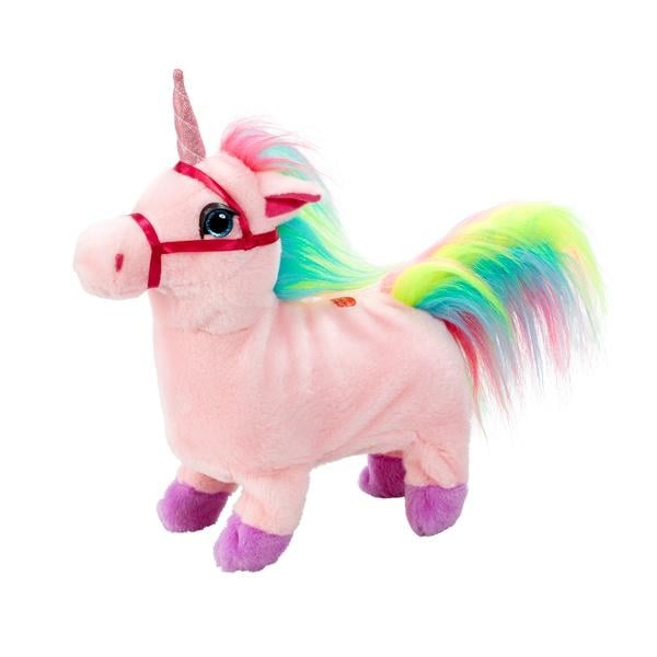 Happy Pets Walking Unicorn - (31511140) i gruppen LEKER, BARN OG BABY / Babyleker (0-3 år) / Kosedyr hos TP E-commerce Nordic AB (D24324)