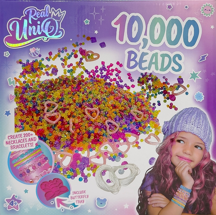Real UniQ Perlesett, 10000 - (30515) i gruppen LEKER, BARN OG BABY / Leker / Håndtverk hos TP E-commerce Nordic AB (D24326)