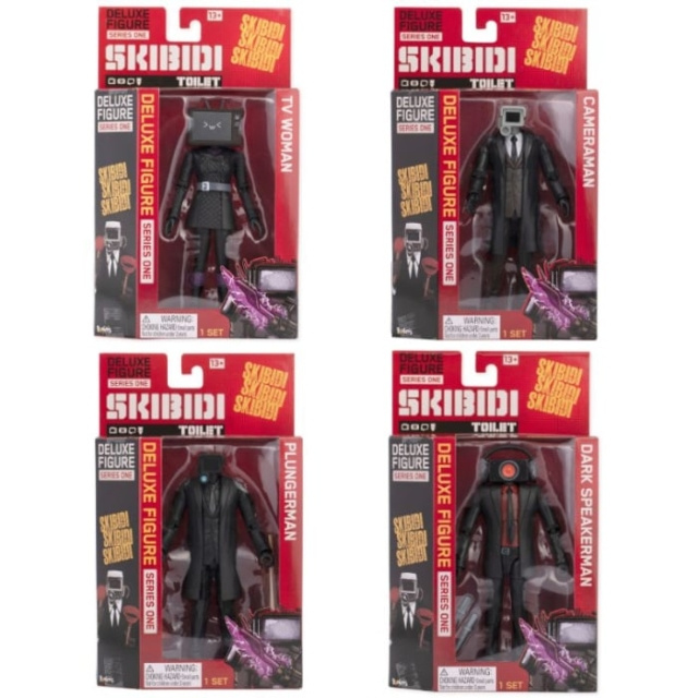 Skibidi Skibidi Toalett 15 cm Deluxe-figur - (1380) i gruppen LEKER, BARN OG BABY / Leker / Figurer, miniatyrer og tilbehør hos TP E-commerce Nordic AB (D24335)